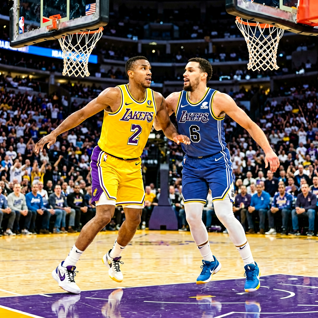 NBA季后赛激烈对抗